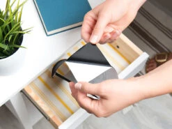 Infactory Samtfolie:Samt-Klebefolie 40 X 100 Cm, Schwarz -Einrichtungsgeschäft nc1249 3