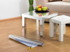 Infactory Spiegelfolie:Deko-Folie Mit Spiegel-Effekt, Selbstklebend, Opak, 150 X 40 Cm -Einrichtungsgeschäft nc1531 0 1