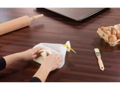 Rosenstein & Söhne Teig-Beutel Zum Backen:2er-Set Silikon-Mixbeutel: Kneten, Mischen, Marinieren -Einrichtungsgeschäft nc2207 4