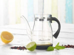 Rosenstein & Söhne Eisteemaschine:Eistee- & Tee-Bereiter-Kanne Mit Komfort-Brühfunktion, 850ml -Einrichtungsgeschäft nc2317 1