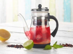 Rosenstein & Söhne Eisteemaschine:Eistee- & Tee-Bereiter-Kanne Mit Komfort-Brühfunktion, 850ml -Einrichtungsgeschäft nc2317 6