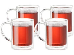 Cucina Di Modena Thermo Teegläser:12er-Set Doppelwandige Teegläser, Je 200 Ml -Einrichtungsgeschäft nc2346 2 1