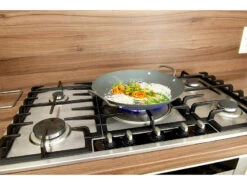 TS Kaltgeschmiedete Pfanne:Kaltgeschmiedete Brat- Und Servierpfanne, 2 Griffe, Ø 34 Cm, 4 Cm Hoch -Einrichtungsgeschäft nc2370 2