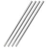 Infactory Mehrweg Strohhalm:4er-Set Cocktail-Trinkhalme Aus Edelstahl -Einrichtungsgeschäft nc2717 2