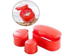 Rosenstein & Söhne Chipstüten-Verschlüsse:12er-Set Universal-Verschluss-Deckel Für Beutel Und Tüten -Einrichtungsgeschäft nc2762 3