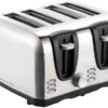 Rosenstein & Söhne Edelstahltoaster:Edelstahl-Toaster Für 4 Scheiben, 1300 W -Einrichtungsgeschäft nc2766 0
