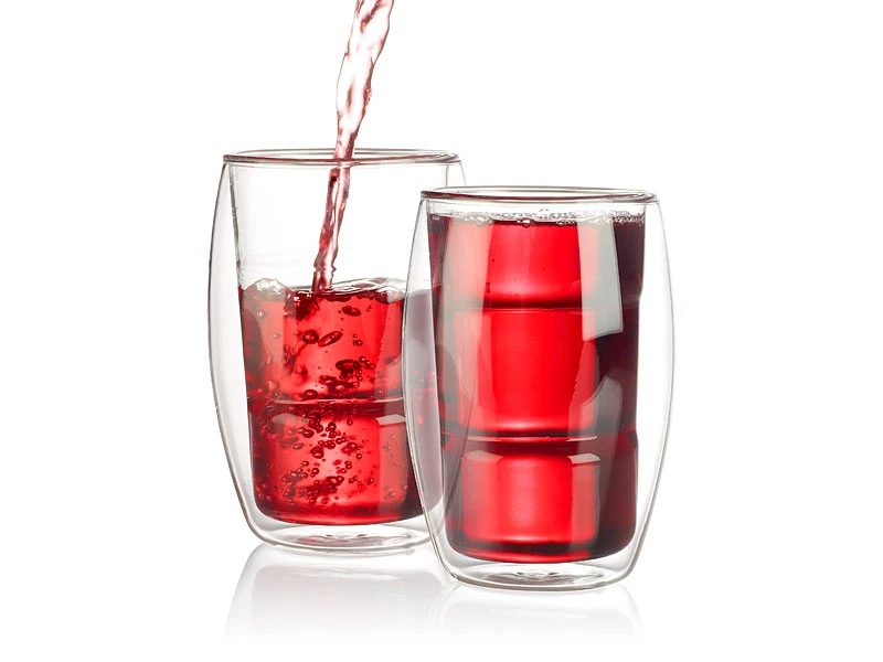 Cucina Di Modena Trinkgläser:6er-Set Doppelwandige Gläser 4 Cucina Di Modena Trinkgläser:6er-Set Doppelwandige Gläser – Bild 2