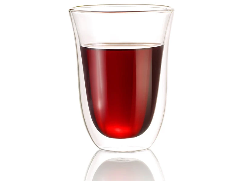 Cucina Di Modena Thermogläser:2er-Set Doppelwandige Trinkgläser, Borosilikat-Glas, Spülmaschinenfest 3 Cucina Di Modena Thermogläser:2er-Set Doppelwandige Trinkgläser, Borosilikat-Glas, Spülmaschinenfest