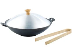 TS Wok Induktion:Gusseisen Wok Set, 30cm