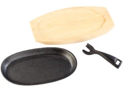 TS Gusspfannen:2 Profi-Servierpfannen, Gusseisen, Mit Untersetzer, 24x14x2,2 Cm, 820g 9 TS Gusspfannen:2 Profi-Servierpfannen, Gusseisen, Mit Untersetzer, 24x14x2,2 Cm, 820g -Einrichtungsgeschäft nc2900 0