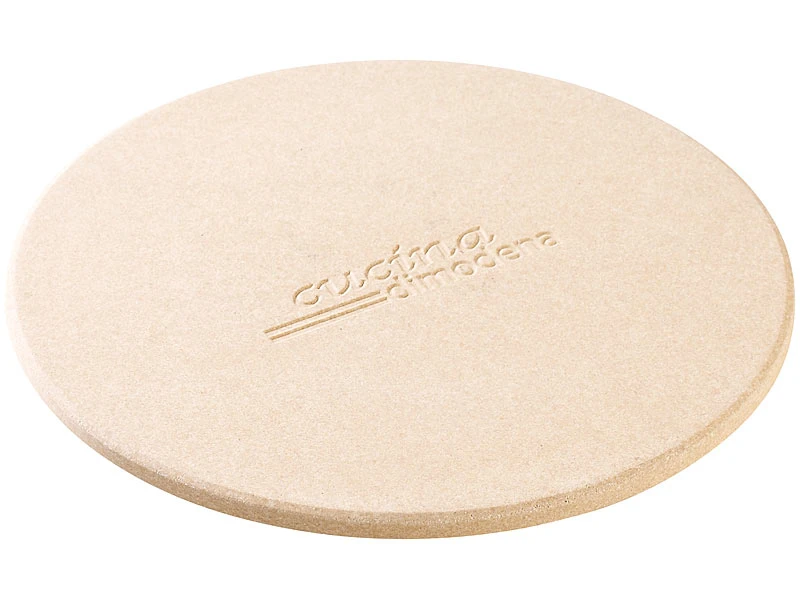 Cucina Di Modena Backstein:Runder Pizzastein Mit Aluminium-Servierblech, Ø 26 Cm 8 Cucina Di Modena Backstein:Runder Pizzastein Mit Aluminium-Servierblech, Ø 26 Cm – Bild 6