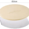 Cucina Di Modena Backstein:Runder Pizzastein Mit Aluminium-Servierblech, Ø 26 Cm