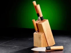 TokioKitchenWare Messerblock Unbestückt:Messerblock Aus Holz -Einrichtungsgeschäft nc2915 3