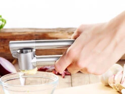 Rosenstein & Söhne Zerkleinerer:Knoblauchpresse Aus Edelstahl 9 Rosenstein & Söhne Zerkleinerer:Knoblauchpresse Aus Edelstahl -Einrichtungsgeschäft nc2966 2 1