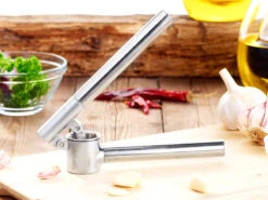 Rosenstein & Söhne Zerkleinerer:Knoblauchpresse Aus Edelstahl 8 Rosenstein & Söhne Zerkleinerer:Knoblauchpresse Aus Edelstahl -Einrichtungsgeschäft nc2966 3 1