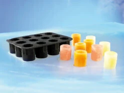 Infactory Silikonformen:Silikon-Formen Für 24 Schnapsgläser Aus Eis, 2 Cl -Einrichtungsgeschäft nc3083 1