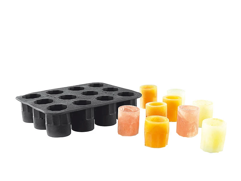 Infactory Eisformen:Silikon-Formen 3er-Set Für 36 Schnapsgläser 2 Cl Aus Eis 6 Infactory Eisformen:Silikon-Formen 3er-Set Für 36 Schnapsgläser 2 Cl Aus Eis – Bild 4