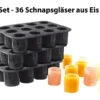 Infactory Eisformen:Silikon-Formen 3er-Set Für 36 Schnapsgläser 2 Cl Aus Eis -Einrichtungsgeschäft nc3084 4