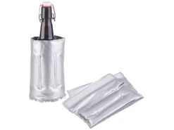 Infactory Kühlmanschetten:4er-Set Flaschenkühler Für Ø 75 - 86 Mm, Kühl- & Wärme-Gel -Einrichtungsgeschäft nc3221 9 1