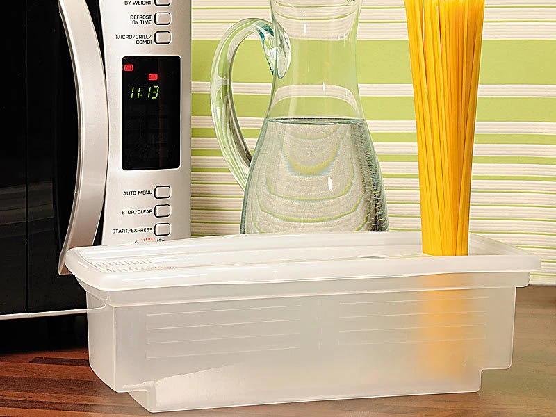 Rosenstein & Söhne Spaghetti-Kocher:2er-Set Spaghetti-Garer Für Die Mikrowelle 7 Rosenstein & Söhne Spaghetti-Kocher:2er-Set Spaghetti-Garer Für Die Mikrowelle – Bild 5