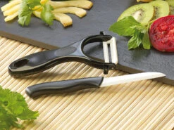 Rosenstein & Söhne Keramikschäler:Keramik-Messer & Schäler (PEARL Edition) -Einrichtungsgeschäft nc3238 3