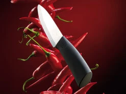 Rosenstein & Söhne Ceramic Messer:3er-Set Keramik-Universalmesser Mit 13 Cm Klinge -Einrichtungsgeschäft nc3256 0 1