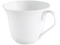 Rosenstein & Söhne Henkel-Tasse Für Kaffee:6er-Set Porzellan-Tassen In Herzform -Einrichtungsgeschäft nc3372 0