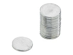 Infactory Magnet:Neodym-Scheibenmagnet N35, Winzige 12 X 1 Mm, 20er-Pack