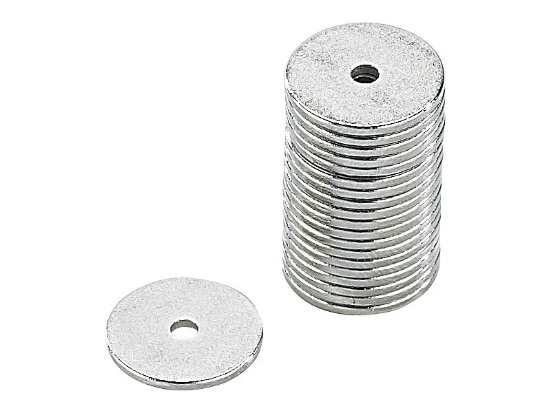 Infactory Magnete:Neodym-Ringmagnet N35 Mit Loch, Winzige 12 X 1 Mm, 20er-Pack 3 Infactory Magnete:Neodym-Ringmagnet N35 Mit Loch, Winzige 12 X 1 Mm, 20er-Pack