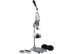 Rosenstein & Söhne Saftpresse:Profi Gastro 3in1: Zitruspresse, Apfel-, Gemüse-, Pommes-Schneider, XL -Einrichtungsgeschäft nc3548 1