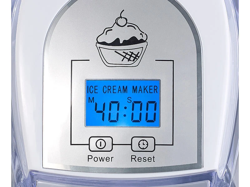 Rosenstein & Söhne Eismaschine Mit LCD-Display (Versandrückläufer) 8 Rosenstein & Söhne Eismaschine Mit LCD-Display (Versandrückläufer) – Bild 6