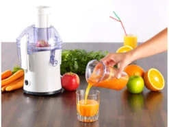 PEARL Saftzentrifuge:Elektrischer Zentrifugal-Entsafter, 260 Watt, 10.000 Upm -Einrichtungsgeschäft nc3631 4