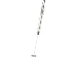 Rosenstein & Söhne Milchquirl:Milchaufschäumer-Stick Mit Edelstahl-Gehäuse, Spiralquirl Mit Ø 24 Mm