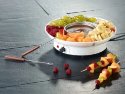 Rosenstein & Söhne Schokofondue:Elektrisches Schokoladen-Fondue Für 2 Personen, 15 Watt -Einrichtungsgeschäft nc3666 1