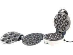 Rosenstein & Söhne 3in1 Donut-, Cupcake- Und Cakepop-Maker (Versandrückläufer) -Einrichtungsgeschäft nc3686 0