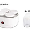 PEARL Jogurtmaschine:Joghurt-Maker Mit 4 Portions-Gläsern Je 150 Ml, Spülmaschinengeeignet 2 PEARL Jogurtmaschine:Joghurt-Maker Mit 4 Portions-Gläsern Je 150 Ml, Spülmaschinengeeignet -Einrichtungsgeschäft nc3690 4 1