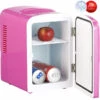 Rosenstein & Söhne Dosenkühlschrank:Mini-Kühlschrank AC/DC, 12/230V 4l, Mit Warmhalte-Funktion, Pink 1 Rosenstein & Söhne Dosenkühlschrank:Mini-Kühlschrank AC/DC, 12/230V 4l, Mit Warmhalte-Funktion, Pink -Einrichtungsgeschäft nc3730 4