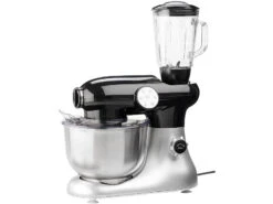 Rosenstein & Söhne Teigmaschine:Küchenmaschine KM-6618, Inkl. Umfangreiches Zubehör -Einrichtungsgeschäft nc3756 2