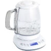 Rosenstein & Söhne Design-Wasserkocher:Glas-Wasserkocher Mit Warmhaltefunktion, 4 Temperaturen, 1,2 L, 1200 W -Einrichtungsgeschäft nc3763 1 1
