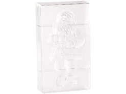 Rosenstein & Söhne Schokoladenform:3D Schokoladen-Gussformen-Set "XL Weihnachtsmann" -Einrichtungsgeschäft nc3843 0