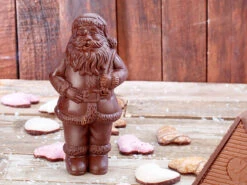 Rosenstein & Söhne Schokoladenform:3D Schokoladen-Gussformen-Set "XL Weihnachtsmann" -Einrichtungsgeschäft nc3843 6