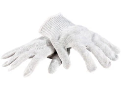 AGT Schnittschutzhandschuhe:1 Paar Nylon-Stahl-Handschuhe Mit Schnittschutz