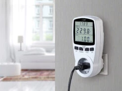 Revolt Stromverbrauchsmessgerät:2er-Set Digitale Energiekostenmesser Mit XXL Jumbo Display -Einrichtungsgeschäft nc5550 6