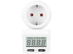 Revolt Energiemessgerät:Digitaler Energiekostenmesser Mit 180° Drehbarem Display, Bis 3.680 W -Einrichtungsgeschäft nc5561 6