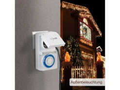 Revolt Zeitschaltuhr Für Außen:2er-Set Outdoor-Zeitschaltuhr, Mechanisch, IP44 -Einrichtungsgeschäft nc5734 11 1