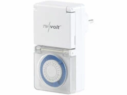 Revolt Zeitschaltuhr Für Außen:2er-Set Outdoor-Zeitschaltuhr, Mechanisch, IP44 -Einrichtungsgeschäft nc5734 2 1