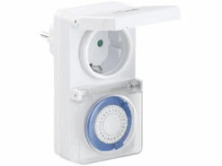 Revolt Zeitschaltuhr Für Außen:2er-Set Outdoor-Zeitschaltuhr, Mechanisch, IP44 -Einrichtungsgeschäft nc5734 3 1