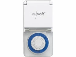 Revolt Zeitschaltuhr Für Außen:2er-Set Outdoor-Zeitschaltuhr, Mechanisch, IP44 -Einrichtungsgeschäft nc5734 7 1