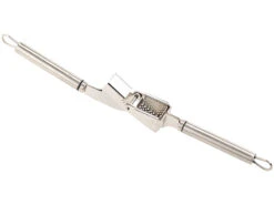 PEARL Knoblauchquetsche:2er-Set Massive XL-Edelstahl-Knoblauchpressen, Ausklappbare Loch-Siebe -Einrichtungsgeschäft nc5844 2