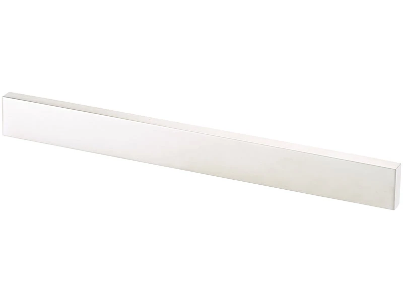 Rosenstein & Söhne Magnetleisten:2er-Set Durchgehende Magnet-Messerleisten, Gebürsteter Edelstahl, 45cm 6 Rosenstein & Söhne Magnetleisten:2er-Set Durchgehende Magnet-Messerleisten, Gebürsteter Edelstahl, 45cm – Bild 4